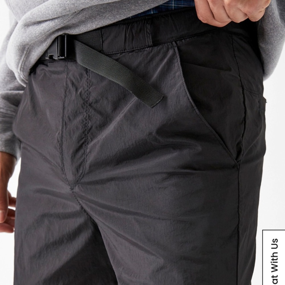 PacSun Nylon Black Shorts